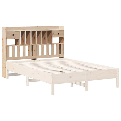 vidaXL Kopfteil mit Stauraum 160 cm Massivholz Kiefer