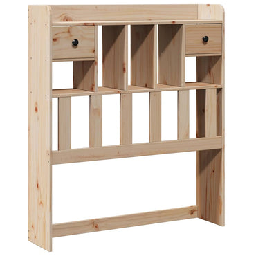 vidaXL Kopfteil mit Stauraum 90 cm Massivholz Kiefer