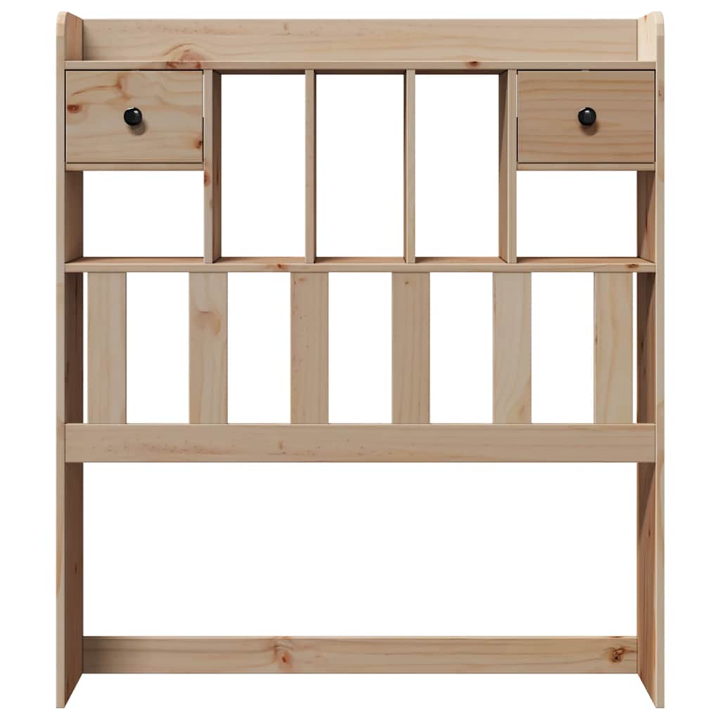vidaXL Kopfteil mit Stauraum 75 cm Massivholz Kiefer