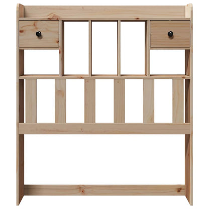 vidaXL Kopfteil mit Stauraum 75 cm Massivholz Kiefer