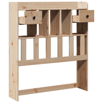 vidaXL Kopfteil mit Stauraum 75 cm Massivholz Kiefer