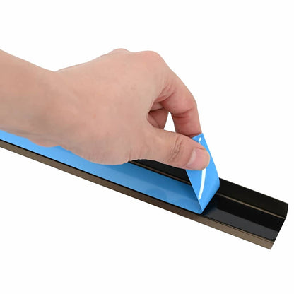 Treppenkantenprofile 30 pcs Braun 67 x 3 x 2 cm Aluminium