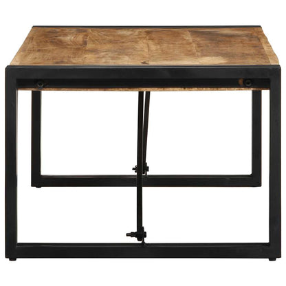 vidaXL Couchtisch 100x50x35 cm Raues Massivholz Mango