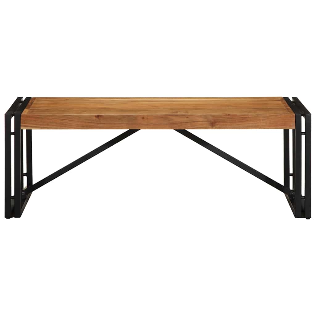 vidaXL Couchtisch 100x50x35 cm Massivholz Akazie