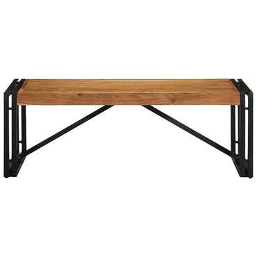 vidaXL Couchtisch 100x50x35 cm Massivholz Akazie
