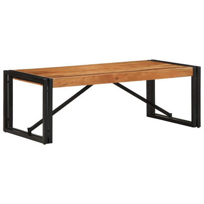 vidaXL Couchtisch 100x50x35 cm Massivholz Akazie