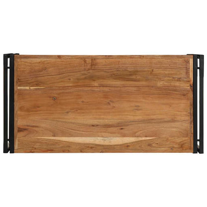 vidaXL Couchtisch 100x50x35 cm Massivholz Akazie