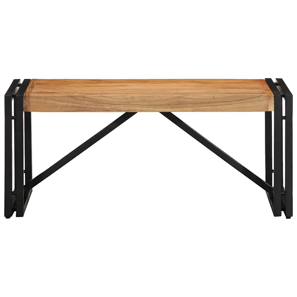 vidaXL Couchtisch 80x40x35 cm Massivholz Akazie