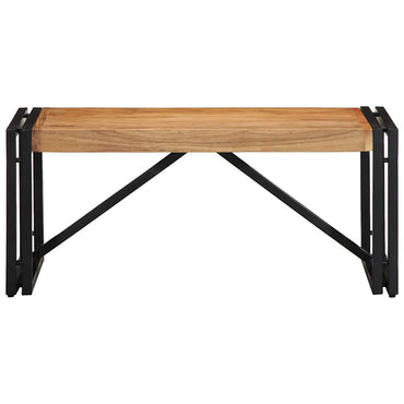 vidaXL Couchtisch 80x40x35 cm Massivholz Akazie