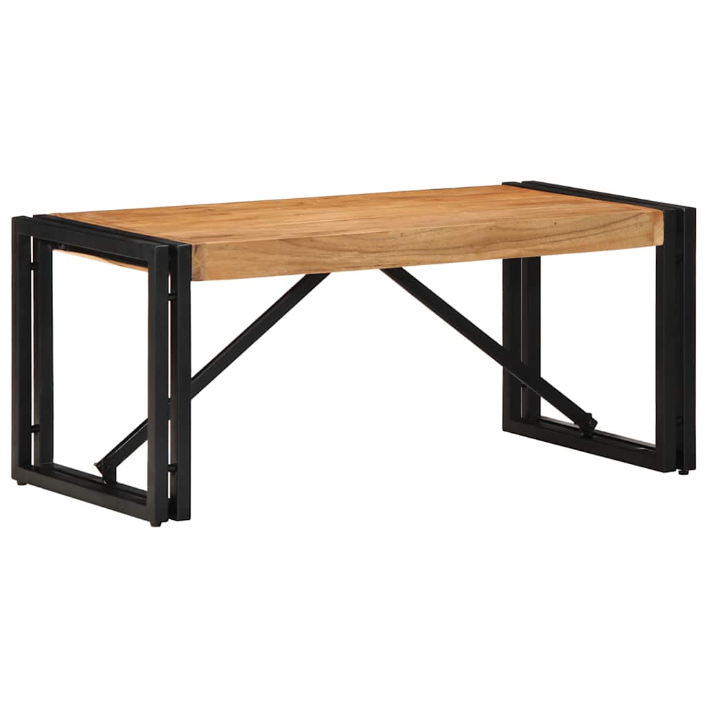 vidaXL Couchtisch 80x40x35 cm Massivholz Akazie