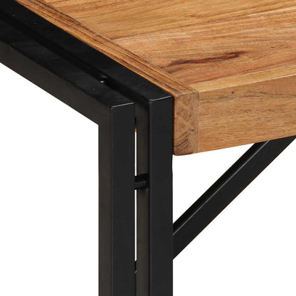 vidaXL Couchtisch 80x40x35 cm Massivholz Akazie