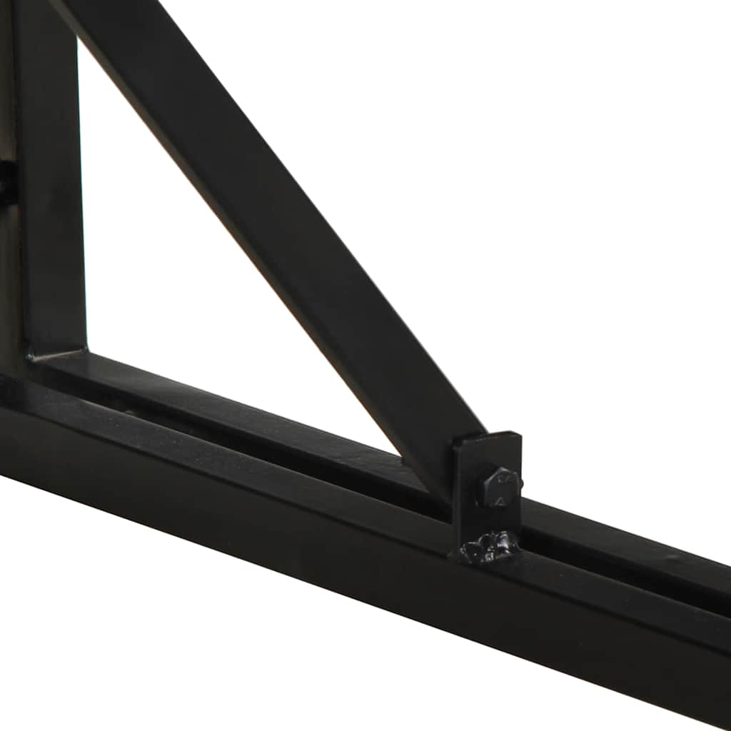 vidaXL Couchtisch 50x50x35 cm Raues Massivholz Mango