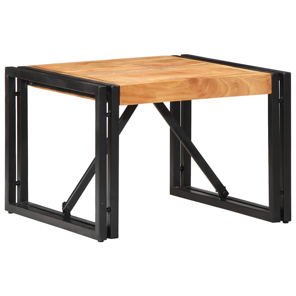 vidaXL Couchtisch 50x50x35 cm Massivholz Akazie