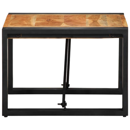 vidaXL Couchtisch 50x50x35 cm Massivholz Akazie