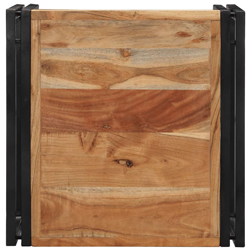 vidaXL Couchtisch 50x50x35 cm Massivholz Akazie