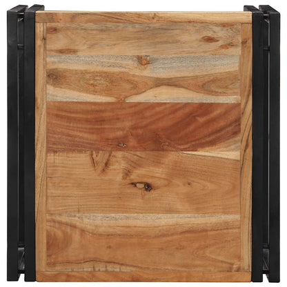 vidaXL Couchtisch 50x50x35 cm Massivholz Akazie