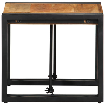 vidaXL Couchtisch 40x40x35 cm Massivholz Akazie