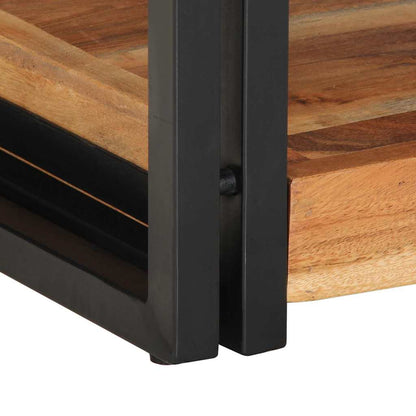 vidaXL Nachttisch Braun 40 x 35 x 50 cm Massivholz Akazie