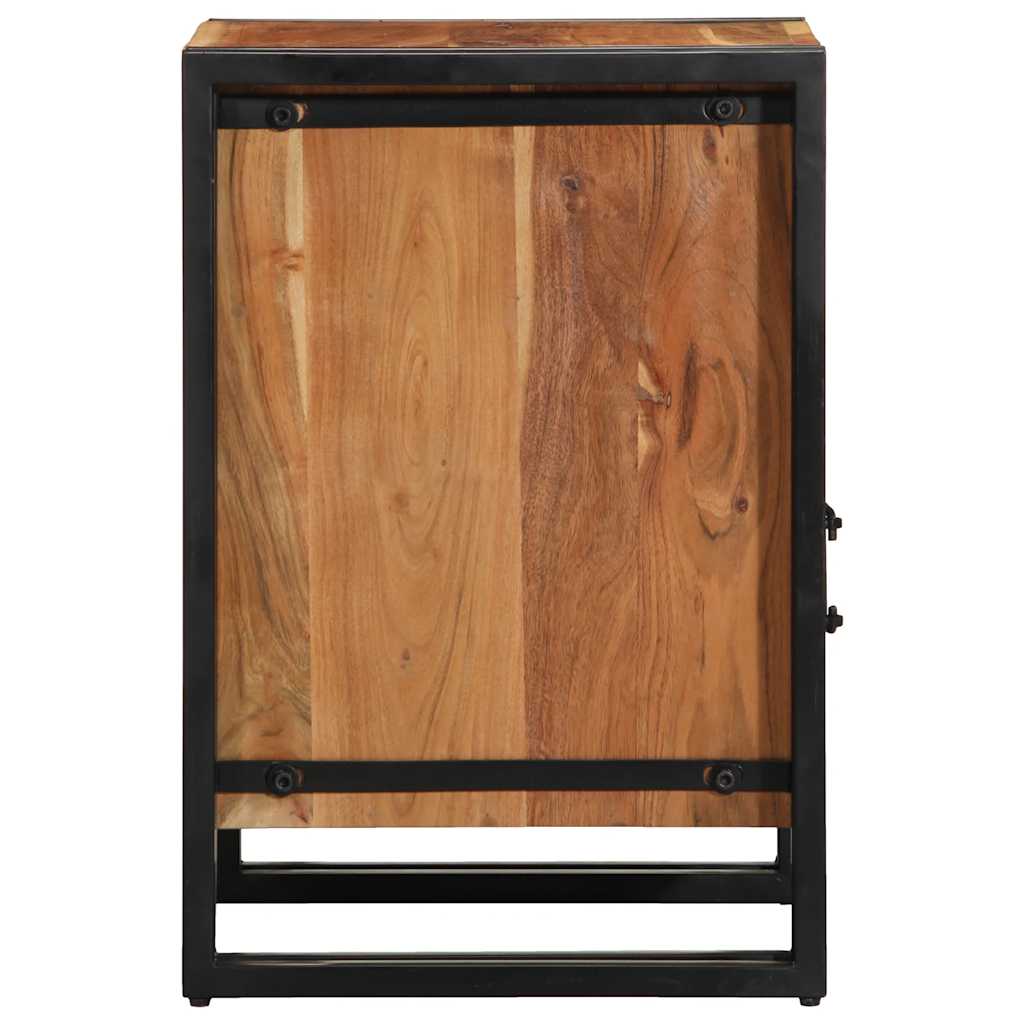 vidaXL Nachttisch 40x40x59 cm Massivholz Akazie