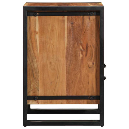 vidaXL Nachttisch 40x40x59 cm Massivholz Akazie