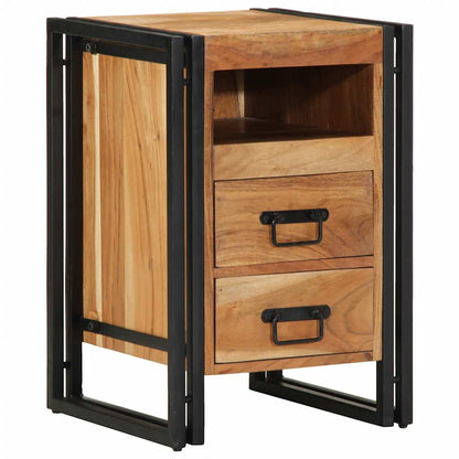 vidaXL Nachttisch 40x40x59 cm Massivholz Akazie