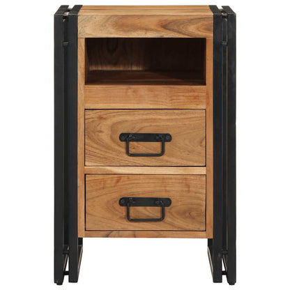 vidaXL Nachttisch 40x40x59 cm Massivholz Akazie