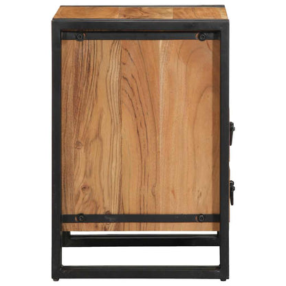 vidaXL Nachttisch 40x40x59 cm Massivholz Akazie