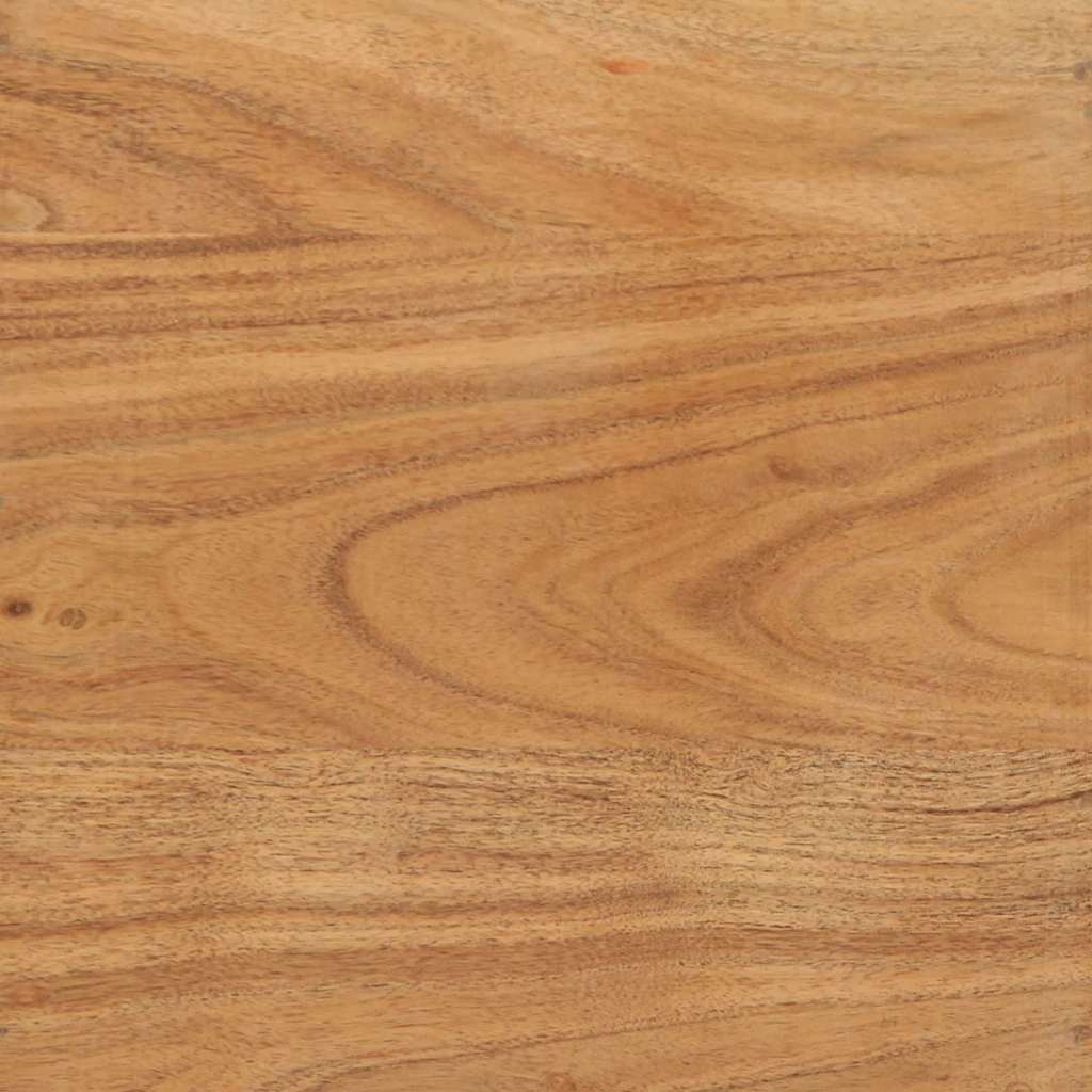 vidaXL Table de chevet marron 40 x 40 x 50 cm en bois d'acacia massif