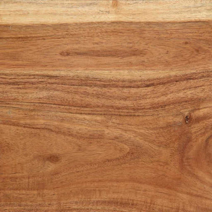 vidaXL Table de chevet marron 30 x 30 x 40 cm en bois d'acacia massif