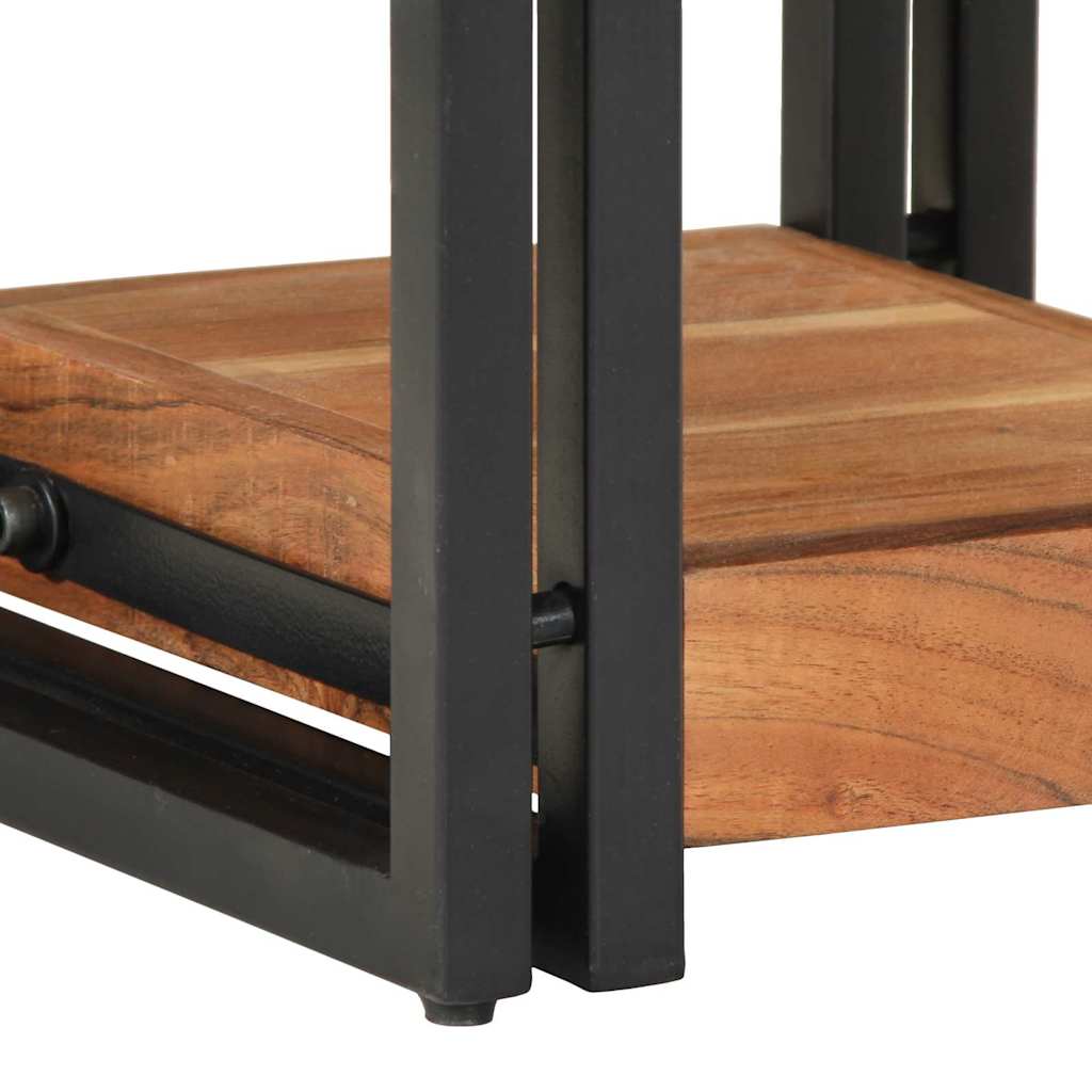 vidaXL Tables de chevet 2 pcs marron 30 x 30 x 40 cm bois d'acacia massif