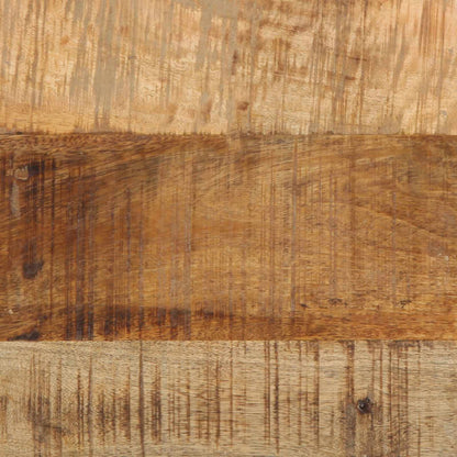 vidaXL Table d'appoint avec tiroirs 40 x 40 x 50 cm Bois de manguier massif