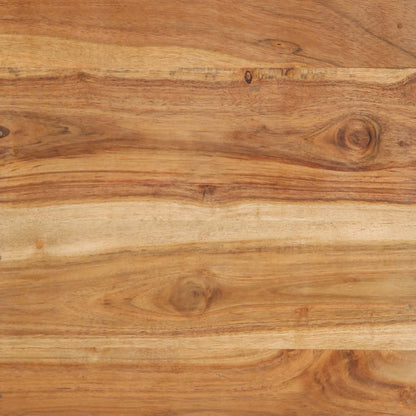 vidaXL Table d'appoint avec tiroirs 40 x 40 x 50 cm Bois d'acacia massif