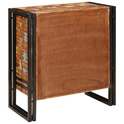 vidaXL Sideboard mit Schubladen Braun 66 x 33 x 70 cm Massives Altholz