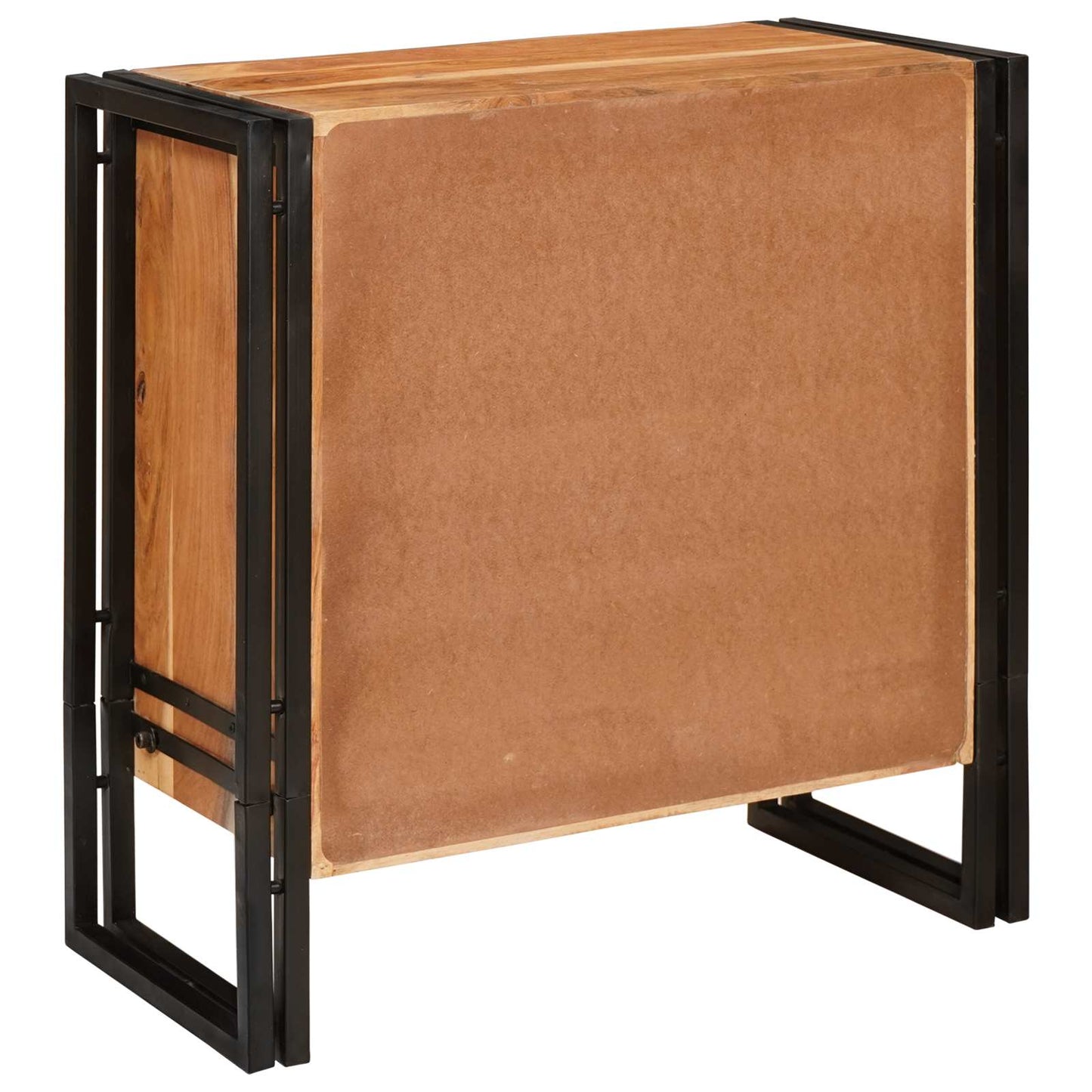 vidaXL Sideboard Braun 66 x 33 x 70 cm Massivholz Akazie