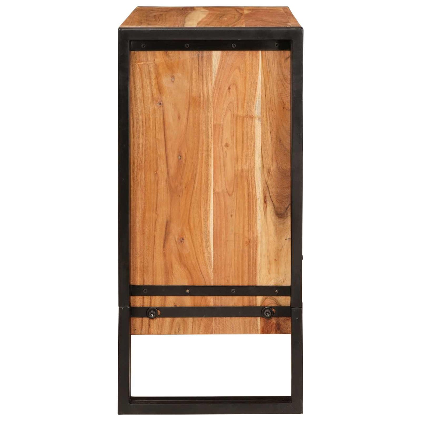 vidaXL Sideboard Braun 66 x 33 x 70 cm Massivholz Akazie