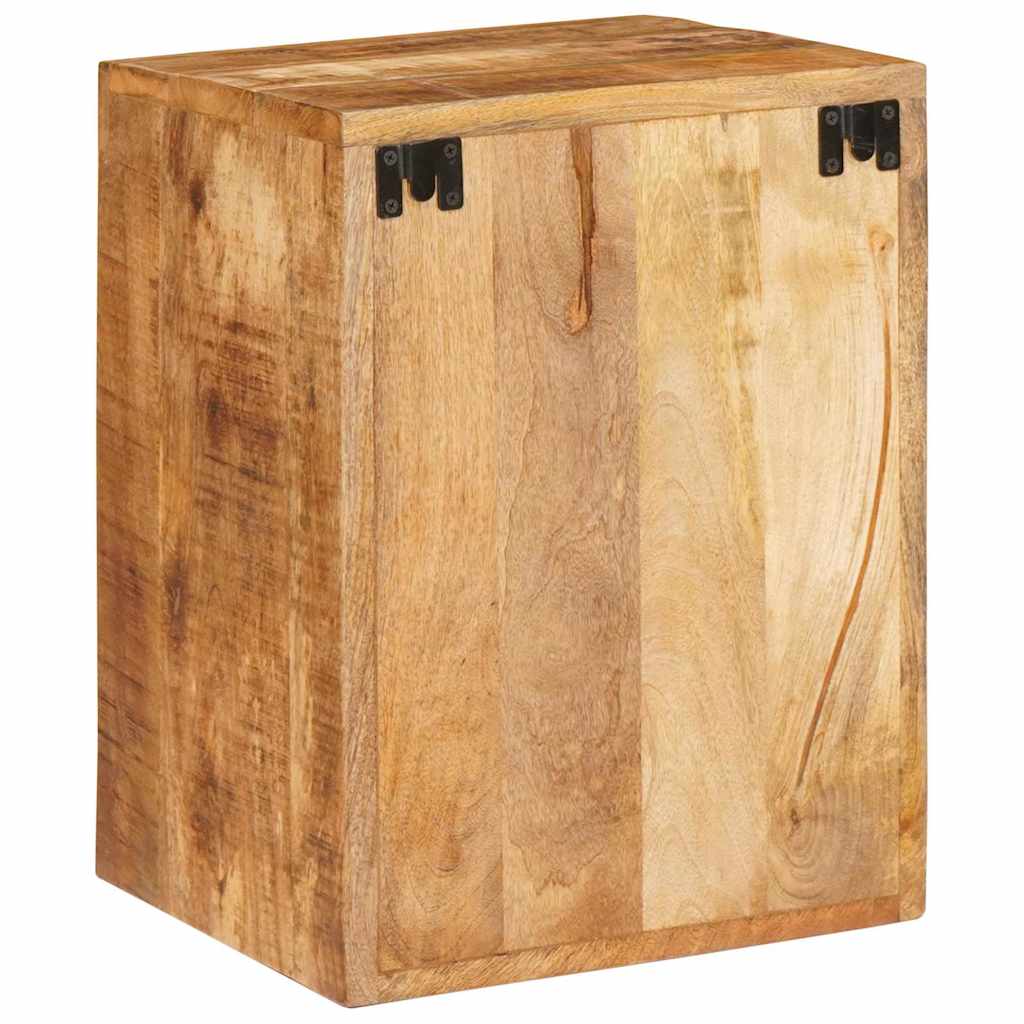 vidaXL Nachttisch 2 pcs Braun 35 x 33 x 48 cm Massivholz Mango