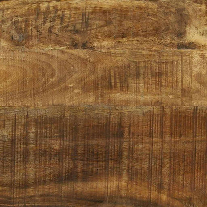 vidaXL Aufbewahrungsbox mit Speicher 80 x 50 x 50 cm Raues Mangoholz