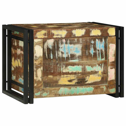 Aufbewahrungsbox Braun und Schwarz 60 x 40 x 41 cm Altholz