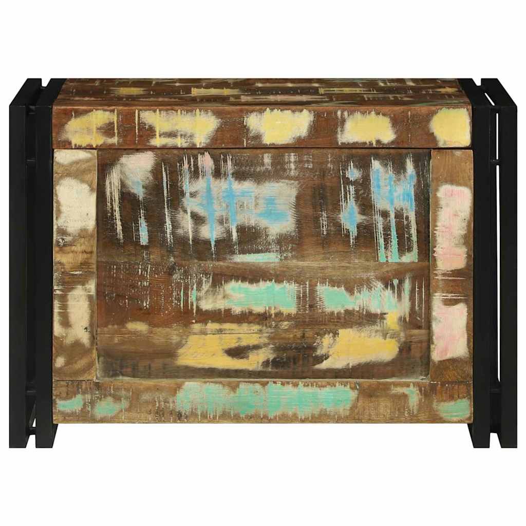 Aufbewahrungsbox Braun und Schwarz 60 x 40 x 41 cm Altholz