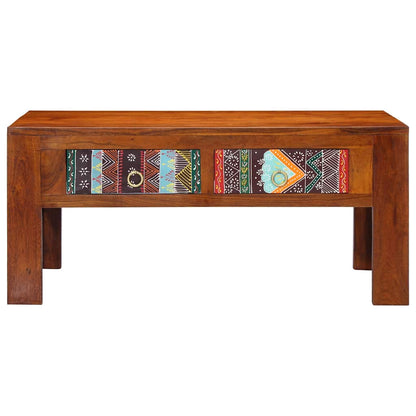 vidaXL Couchtisch 90x50x40 cm Massivholz Akazie