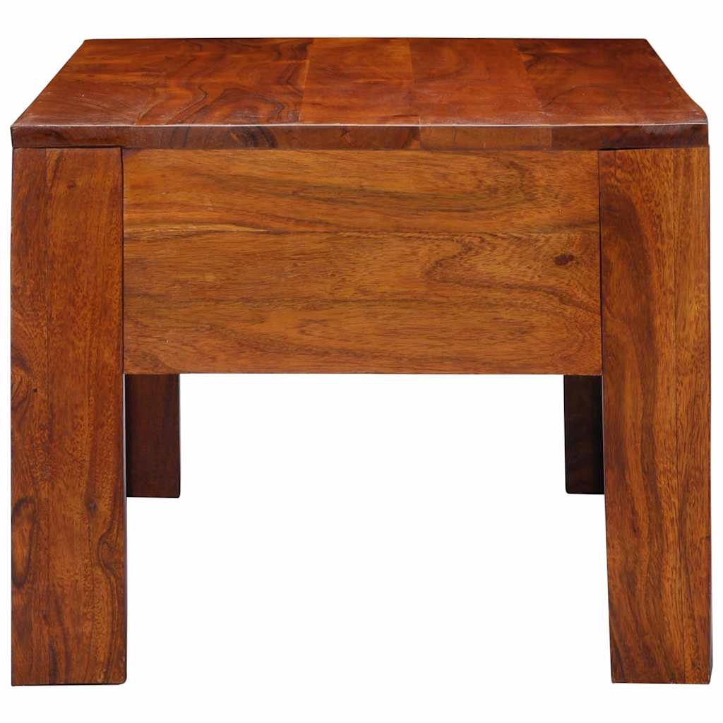vidaXL Couchtisch 90x50x40 cm Massivholz Akazie