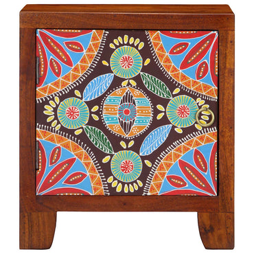 vidaXL Nachttisch 2 Stk. 40x30x45 cm Massivholz Akazie