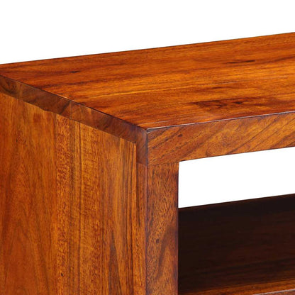 vidaXL TV-Schrank Mehrfarbig 110x30x40 cm Massivholz Akazie