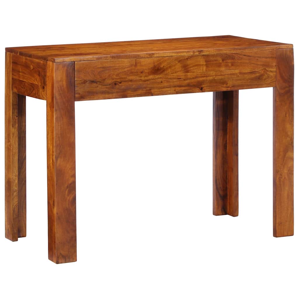 vidaXL Bureau avec tiroirs et espace de rangement Marron 100 x 50 x 75 cm