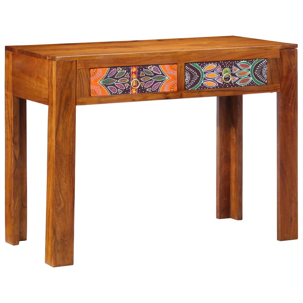 Schreibtisch mit Schubladen mit Speicher Braun 100 x 50 x 75 cm