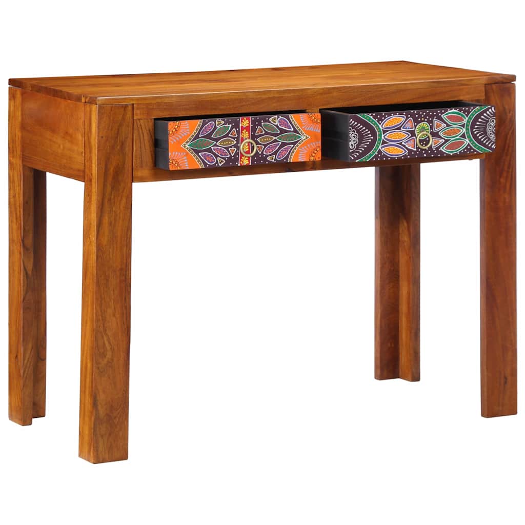 Schreibtisch mit Schubladen mit Speicher Braun 100 x 50 x 75 cm