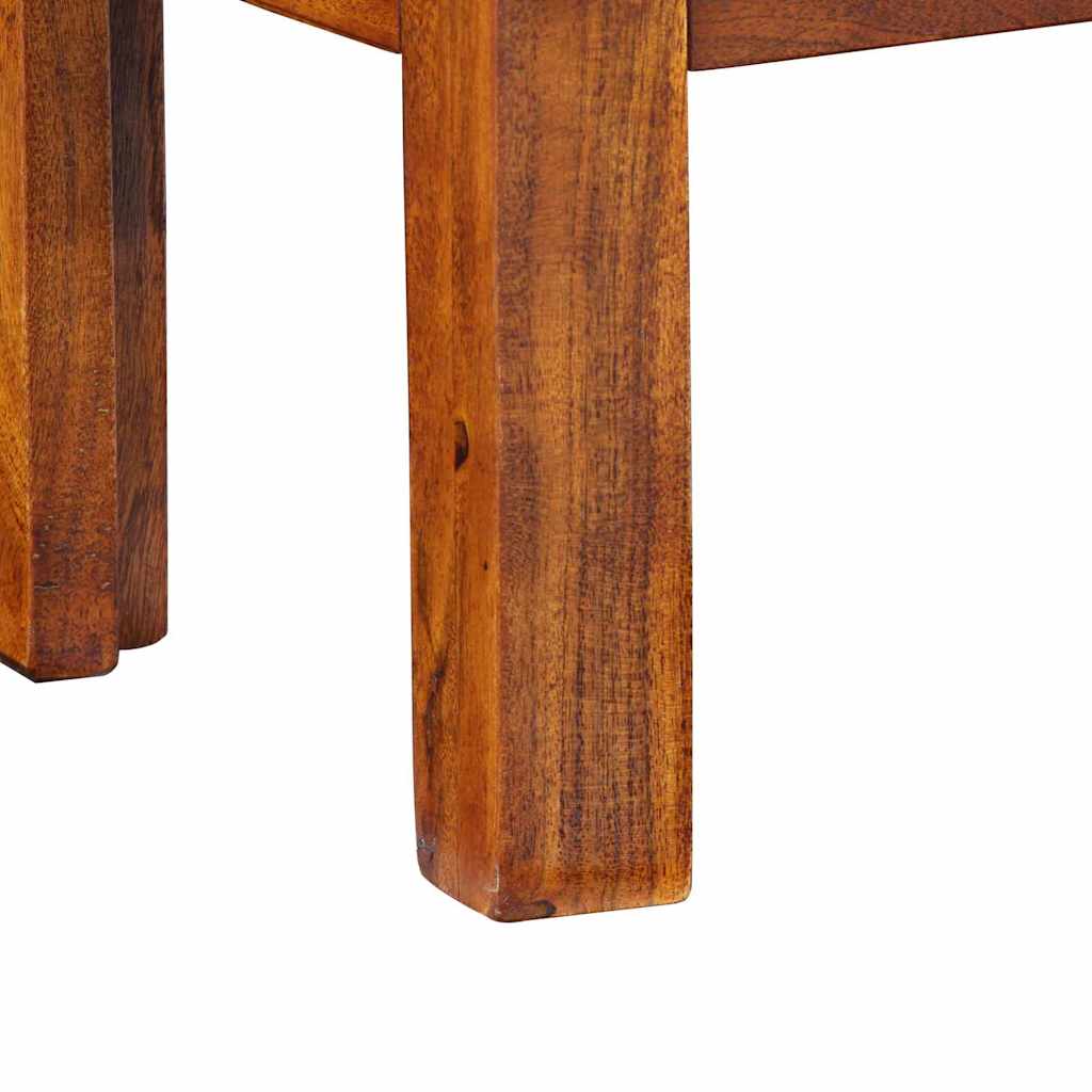 vidaXL Table d'appoint avec tiroirs de rangement Marron 40 x 30 x 36 cm