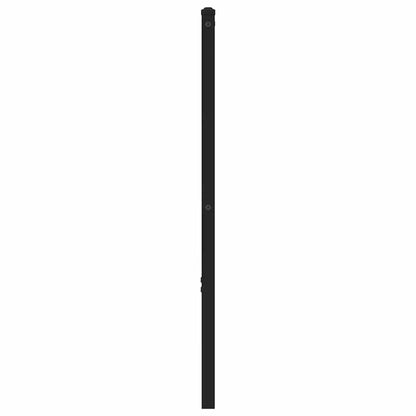 vidaXL Ersatz-Kopfteil Räuchereiche 90 cm Eisen und Holzwerkstoff