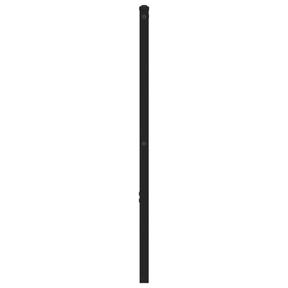 vidaXL Ersatz-Kopfteil Räuchereiche 107 cm Eisen und Holzwerkstoff