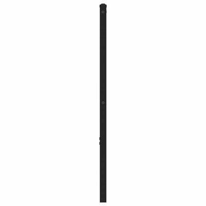 vidaXL Kopfteil Räuchereiche 135 cm Eisen und Holzwerkstoff